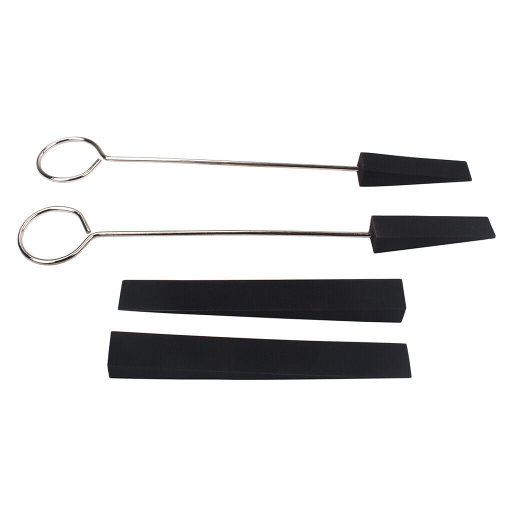 Set of 4 piano tuner rubber damper handles for piano part fixing tools
