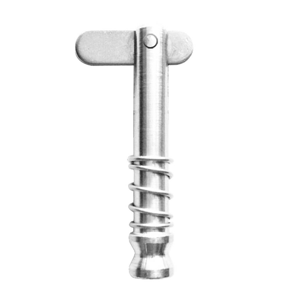 5 x Stainless Steel Spring Loaded Quick Release Pin for Boat Top Deck Hinge