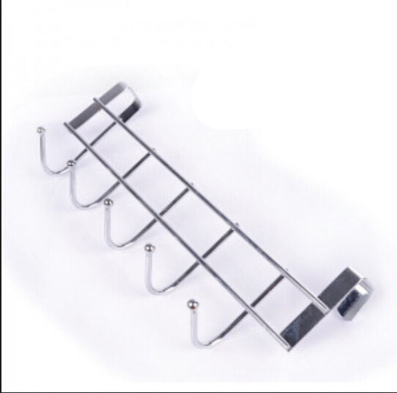 FantasticHat Towel Hanger Over Door Hanging Rack Holder Five Hooks Chic H.l8