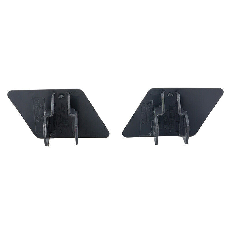 2Pcs Bumper Tow Hook Cover Washer Lid Eye Cap For BMW 3-Series E90 E91 2008-2012