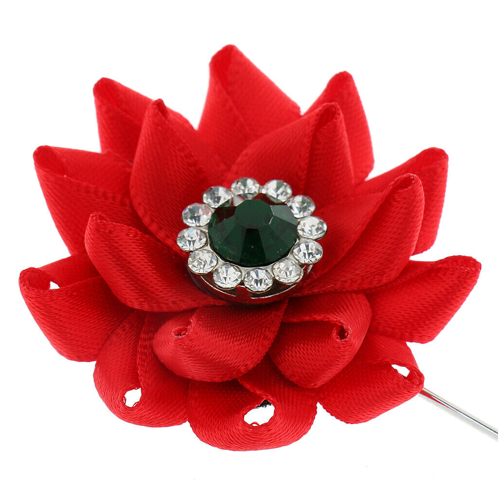 New Rhinestone Crystal Brooch Wedding Bouquet Pins BROOCH