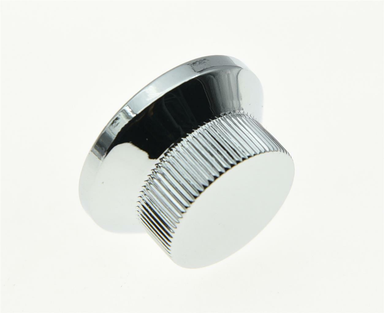 4pcs Chrome Metal LP Top Hat Bell Knobs Guitar Bass Knob for Metric 5.8mm Pots