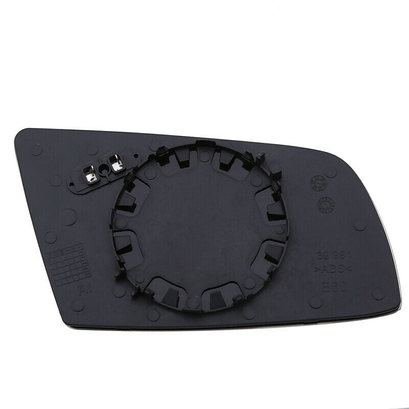 Left Driver Side Rearview Mirror Glass Heated Fit BMW E60 E61 528i xDrive 03-10