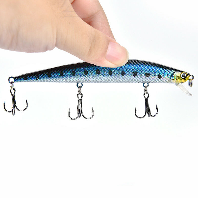 12.5cm 12.5g minnow fishing lures plastic baits hard lures bass crank bai.l8