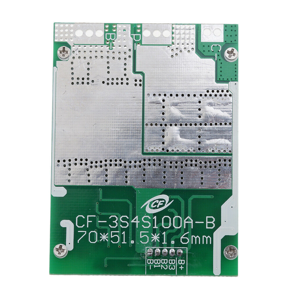 12V 100A LiFePo4 Battery BMS LFP PCM SMT System 4S x 3.2V Battery Balance