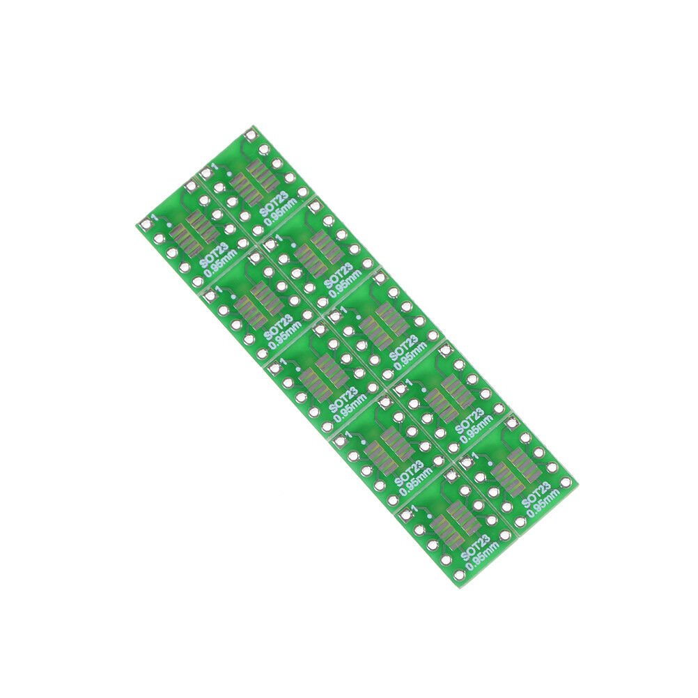 10PCS SOT23 SOP10 MSOP10 Umax SOP23 to DIP10 Pinboard PCB Board Conver.l8