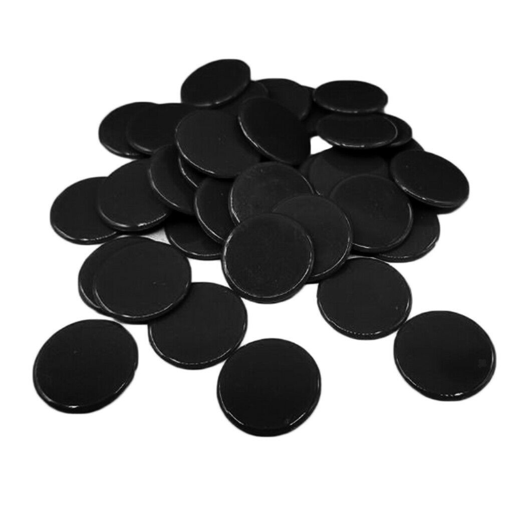 100Pieces Poker Chips Solid Color Casino Suppies Hilarious Family Games
