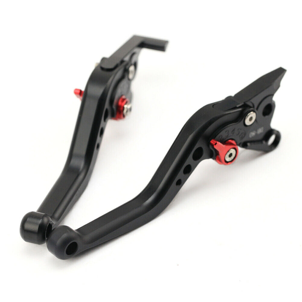 For SUZUKI GSX-S1000 / F/ ABS GSXS1000 2015-2021 Short Clutch Brake Levers Black