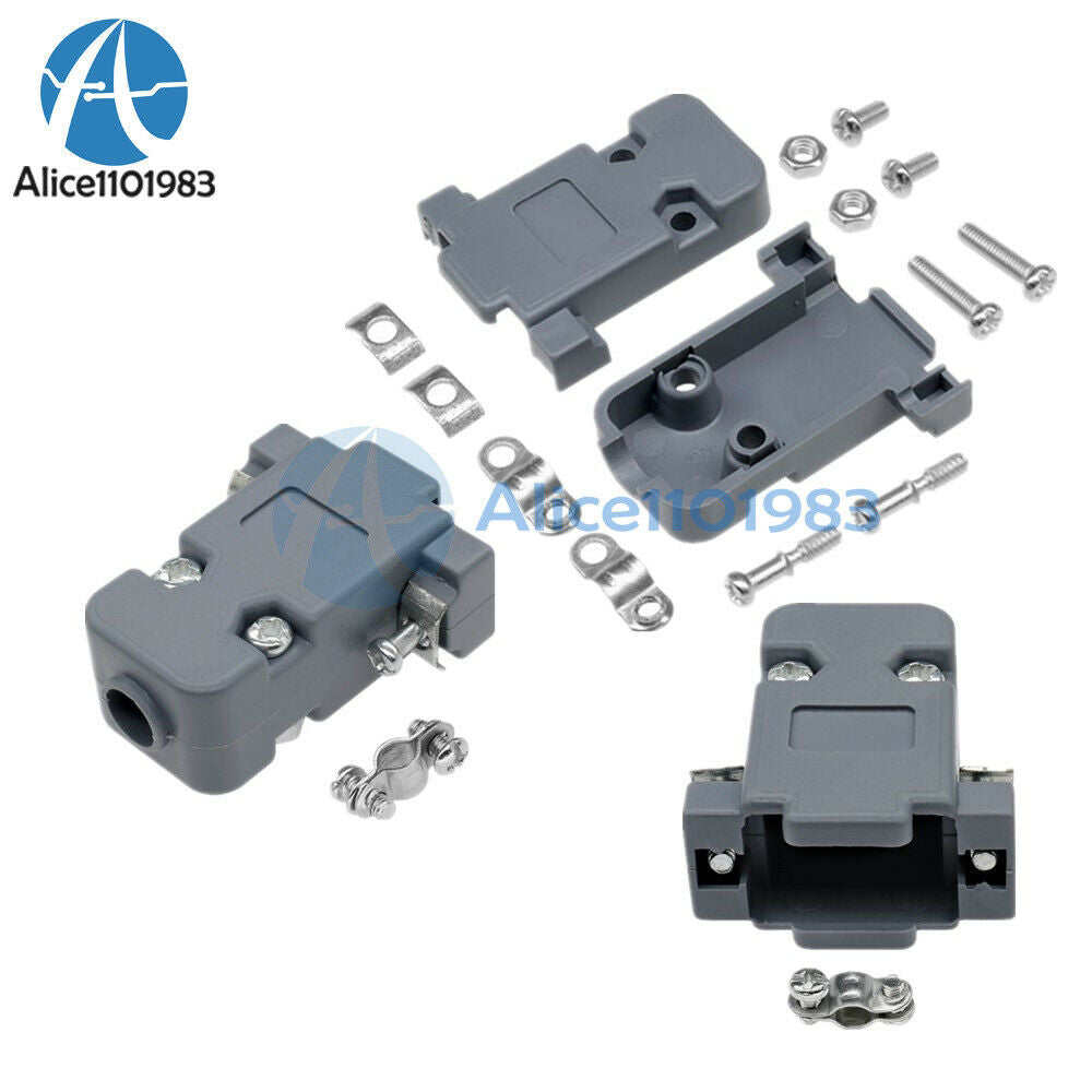 5PCS Plastic Hood Cover for 9Pin or 15Pin D-Sub DB9 DB15
