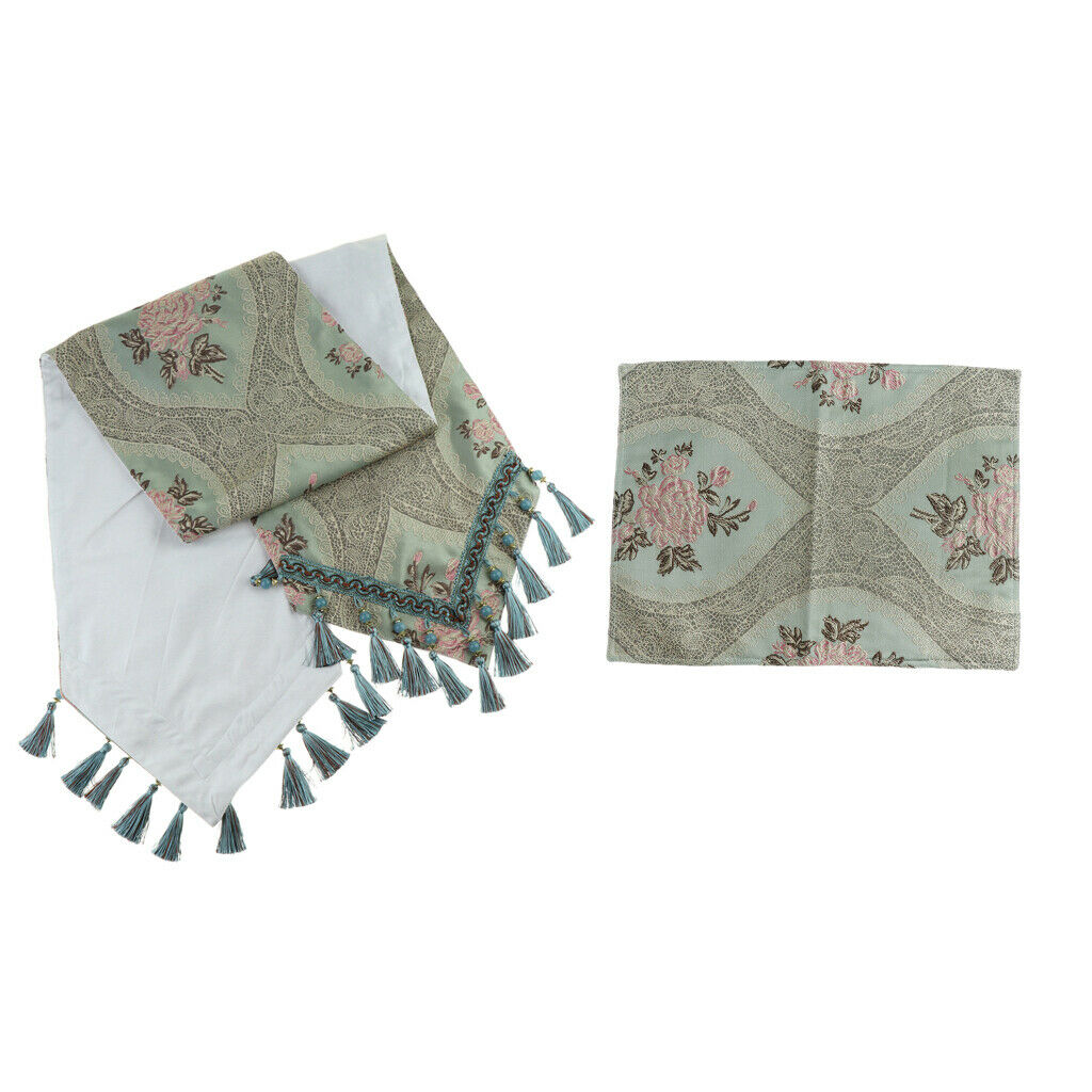 Washable Cloth Table Placemats Rectangular 12 Ã— 18 Inch