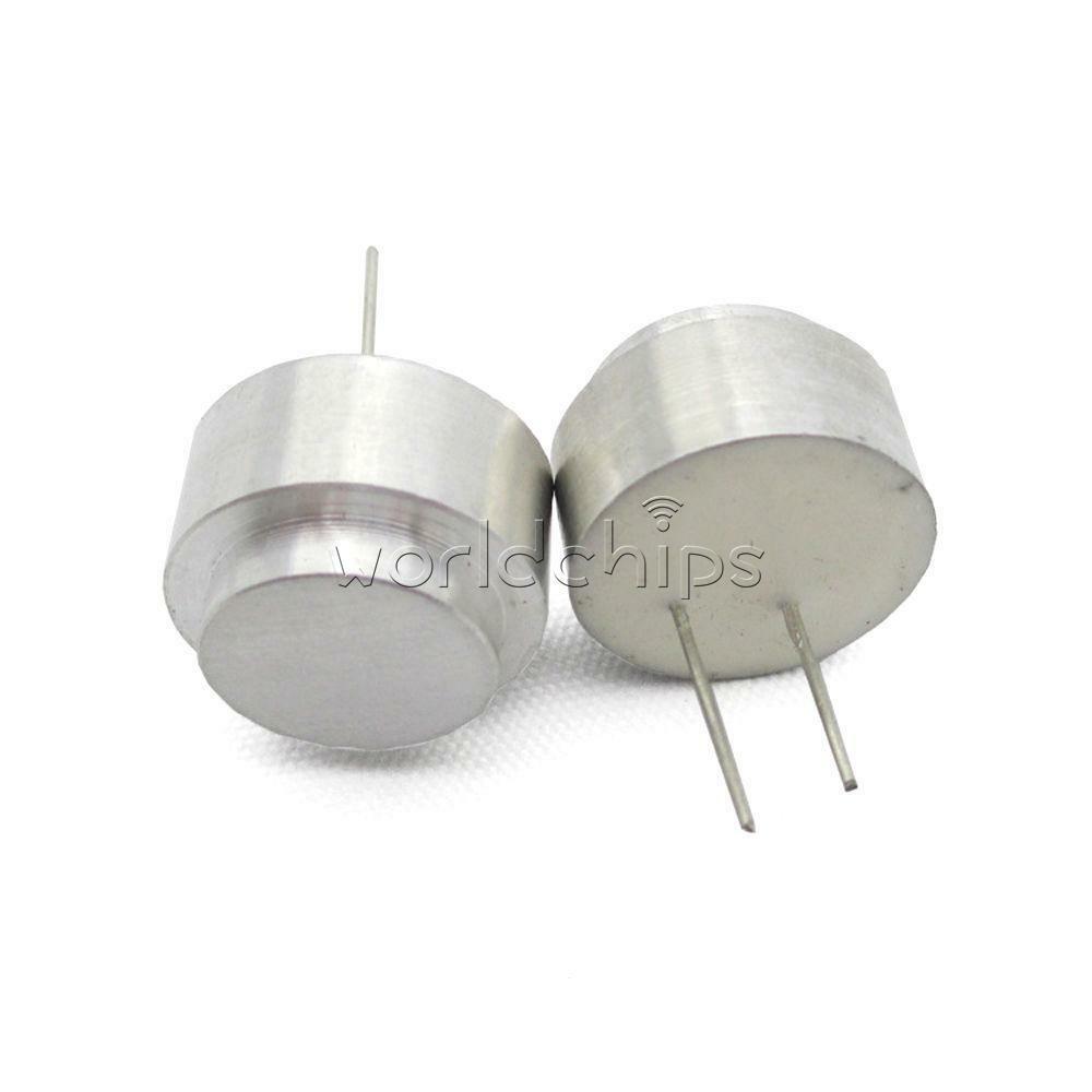2PCS Ultrasonic Sensors Integrated Transceiver Waterproof Diameter 16MM 40KHz