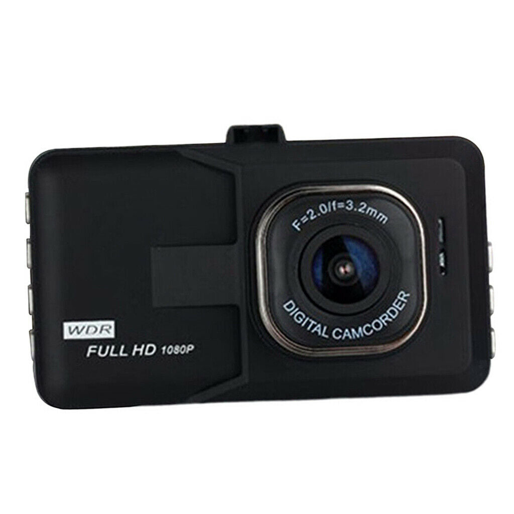 3.0'' HD 1080P DVR Dash Cam Recorder 120Â° Wide Angle Lens Night Vision