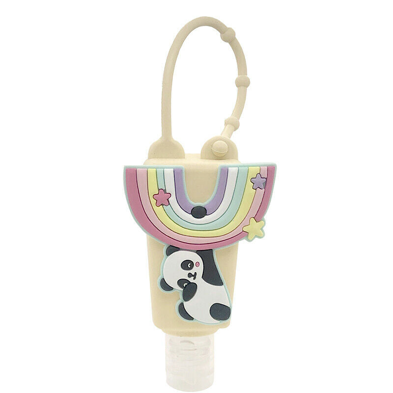Panda Animal Silicone Lotion Pocketable Shower Holder With Empty Bot SWICUKZ KX