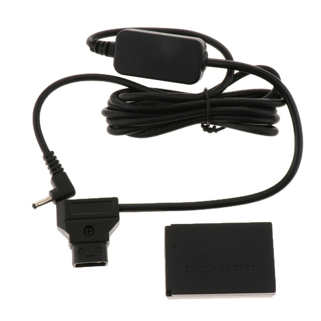 DR-E12 DC Coupler with Cable For Canon EOS M, EOS M2, EOS M10, EOS M50, EOS