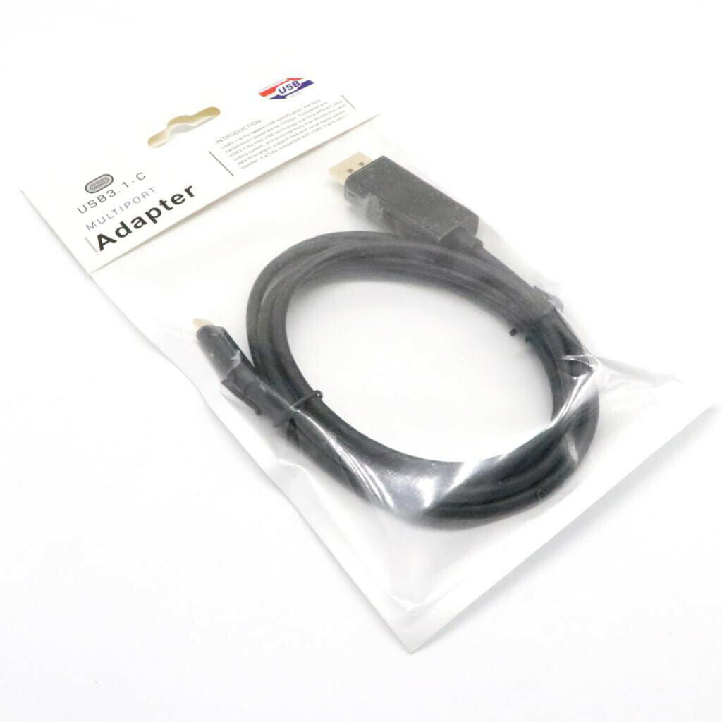 Type C USB-C to HDMI 4K60HZ Displayport External Video Cable for Macbook