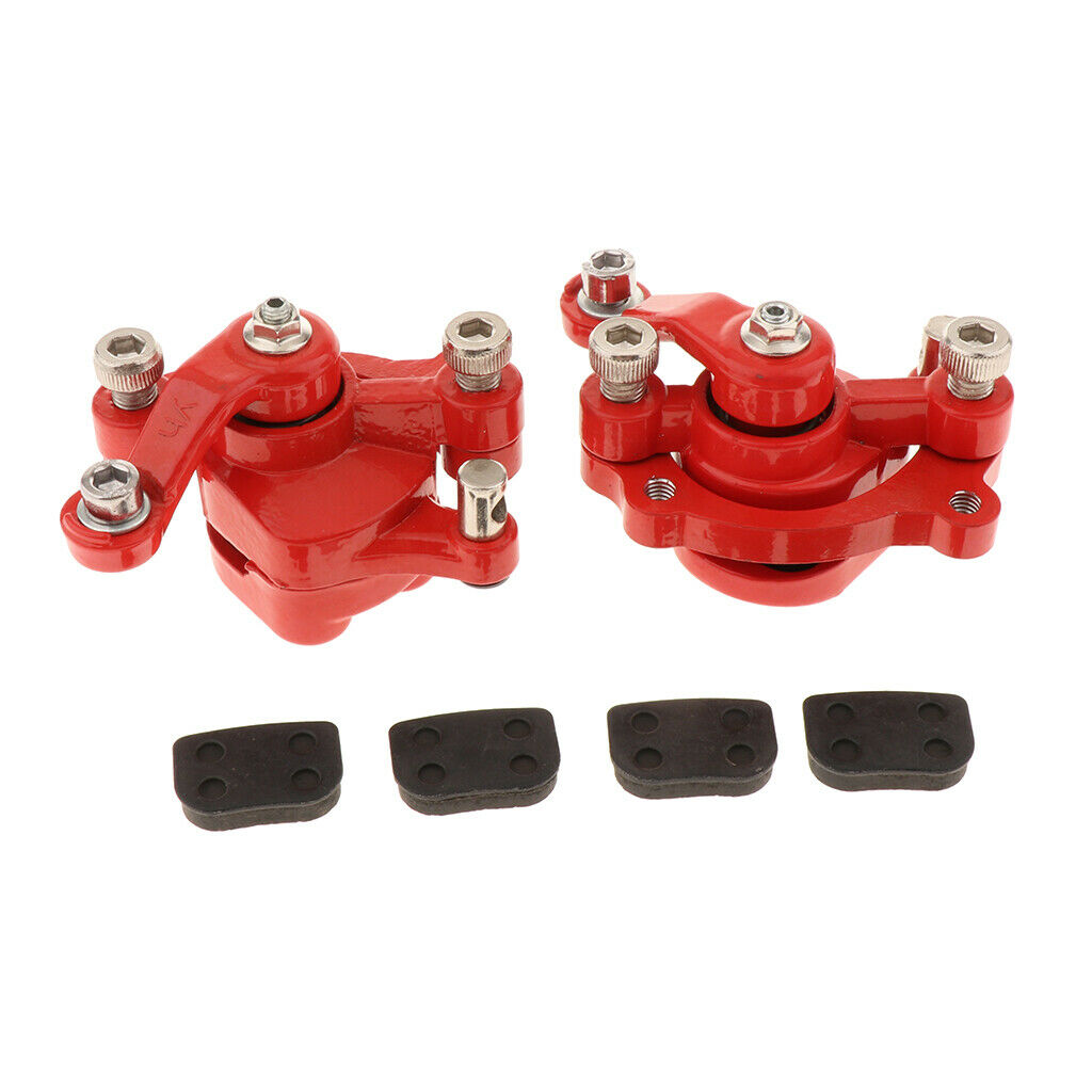 Orange Disc Brake Calipers for Pocket Bike,Mini Dirt ATV,Scooter