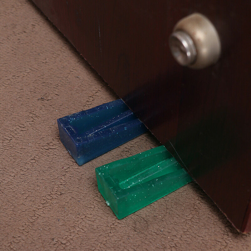 Silicone Door Draft Stopper Wedge Block Guard Wind Blocker Protector Chi .l8
