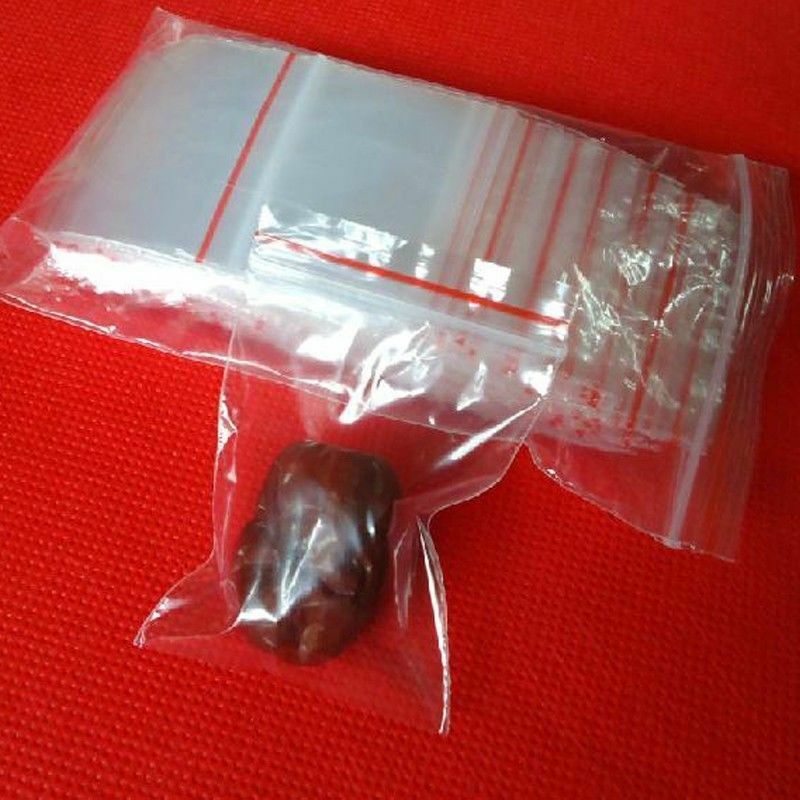 100pcs/Pack Clear Ziplock Zipped Lock Reclosable Plastic Poly Small Bags 4*6cm