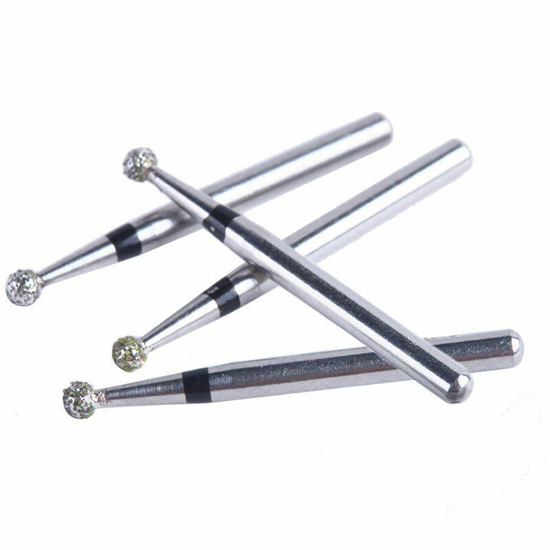 20Box Dental Diamond Burs Super Coarse BR-40S Ball Shape FG Turbine Handpiece US