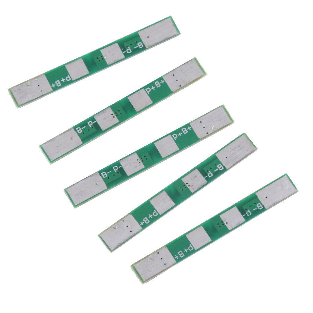 5Pcs 1S 3A PCB BMS Protection Board for 3.7V 18650 Li-ion Lithium Battery