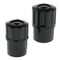 2x Black Saxophone Mouthpiece Outfit   - Saxophone Replacement Parts - Alto