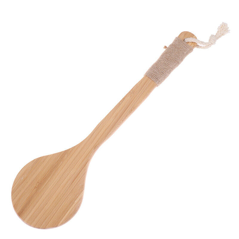 Dry Brushing Body Brush With Long Bamboo Handle Natural Bristle BrushBDAU