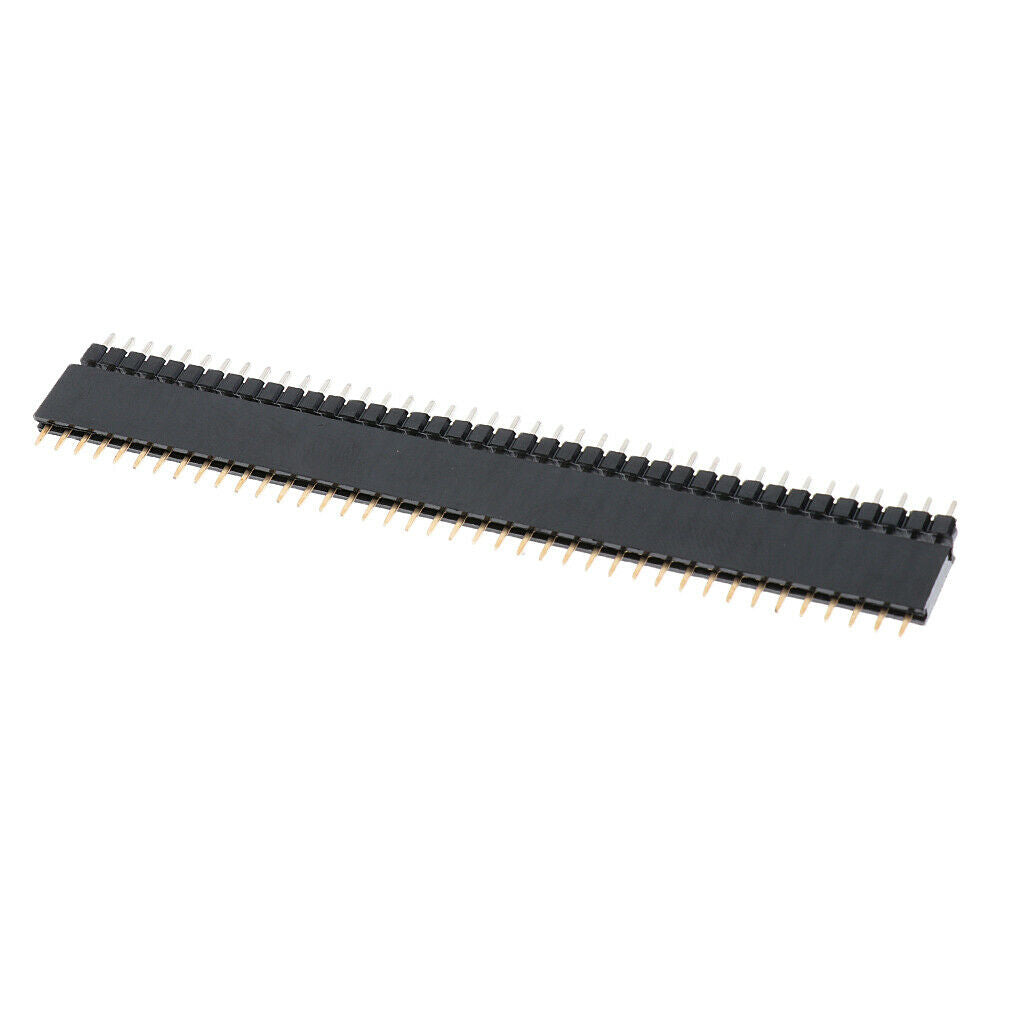 10 Pairs 40Pins 2.54mm Single Row Male Female Pin PCB Header Wire Connectors