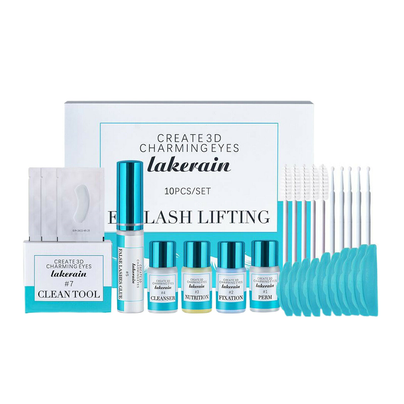 Lash Lift Kit Upgraded Version Long-Lasting Curl Home & Professional Use