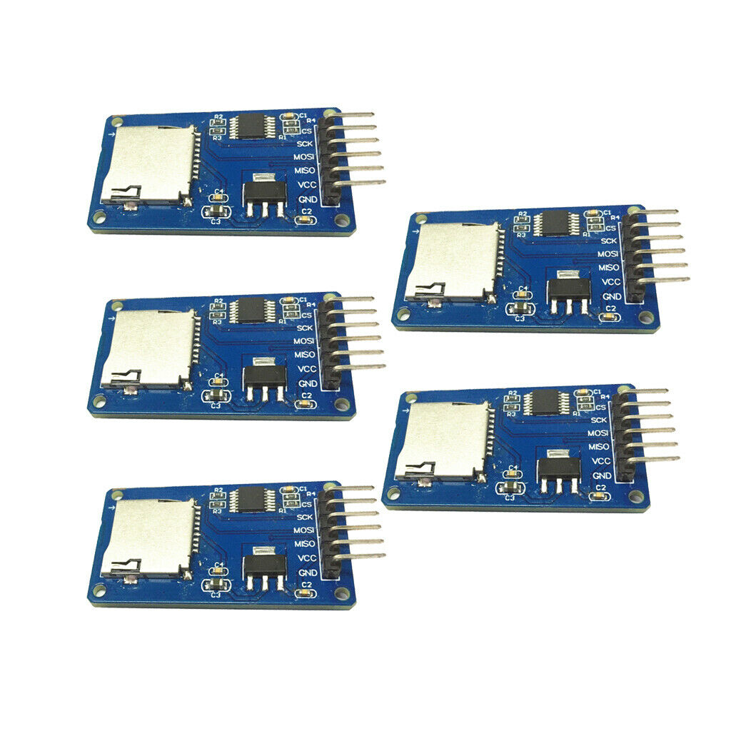 5xMicro SD Card Mini TF Card Adapter Reader Module for    SPI