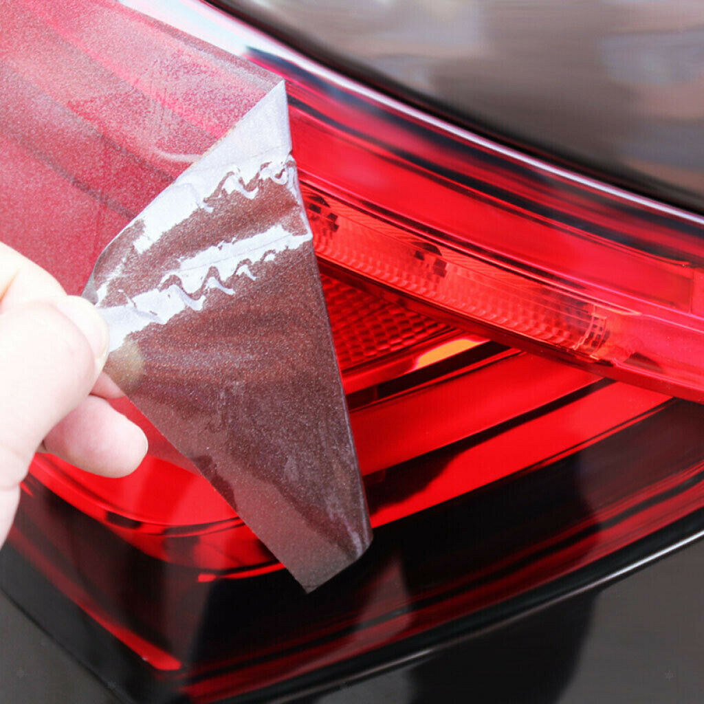 Car Headlight Tinting Film Taillight Fog Light Lamp Wrap Protect 30 x 100cm