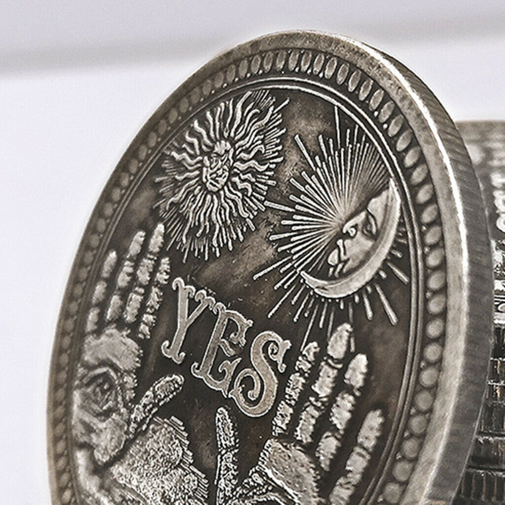Decision Poker Coin Commemorative Coin Happiness Metal Souvenir Art Souvenir