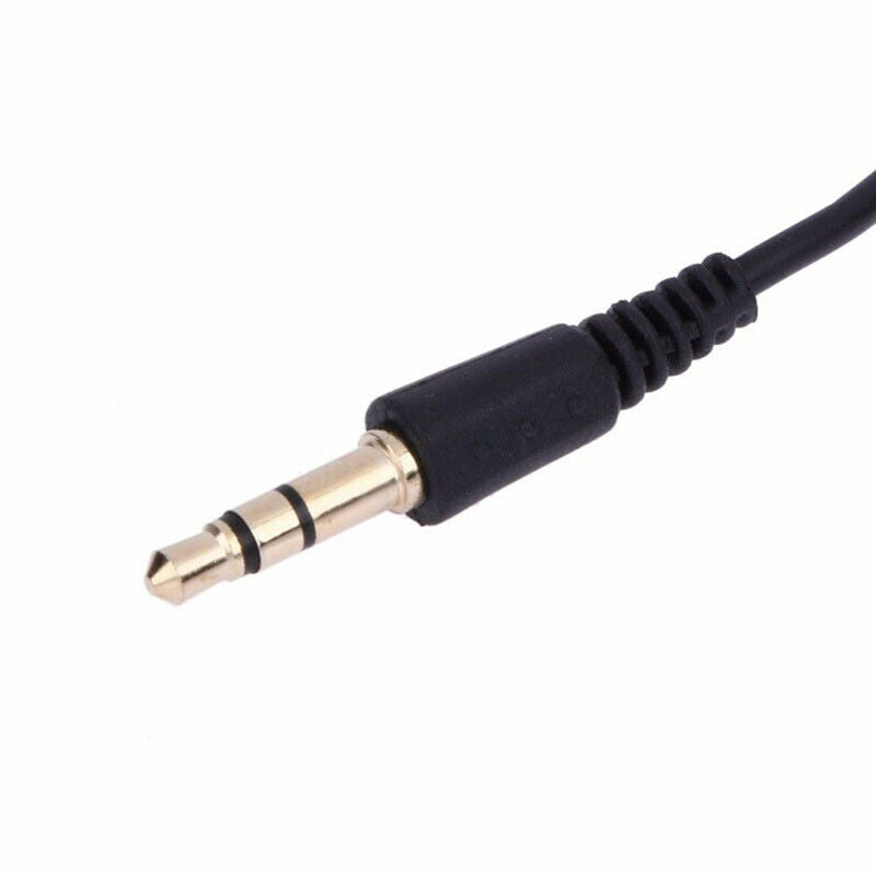 3.5mm Male to Female Earphone Audio Extension Exteneder Cable Volume Control  LQ