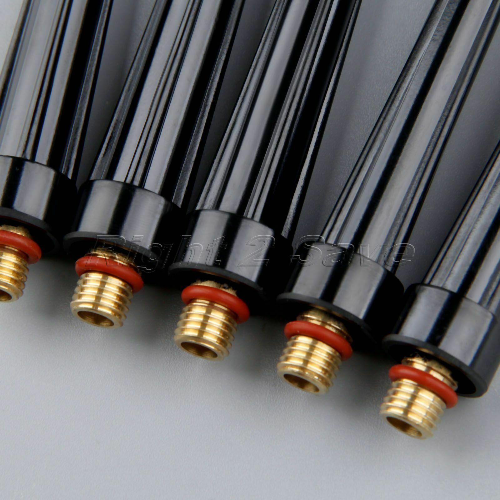 5Ã—High Quality TIG Welding Torches 41V24 Back Cap Long Fit for Torch WP-9 20 25
