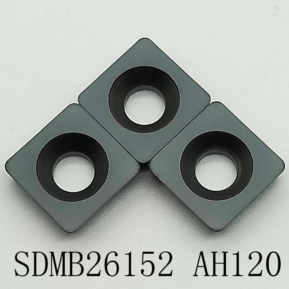 10pcs SDMB26152 AH120 Indexable CNC carbide milling inserts for steel