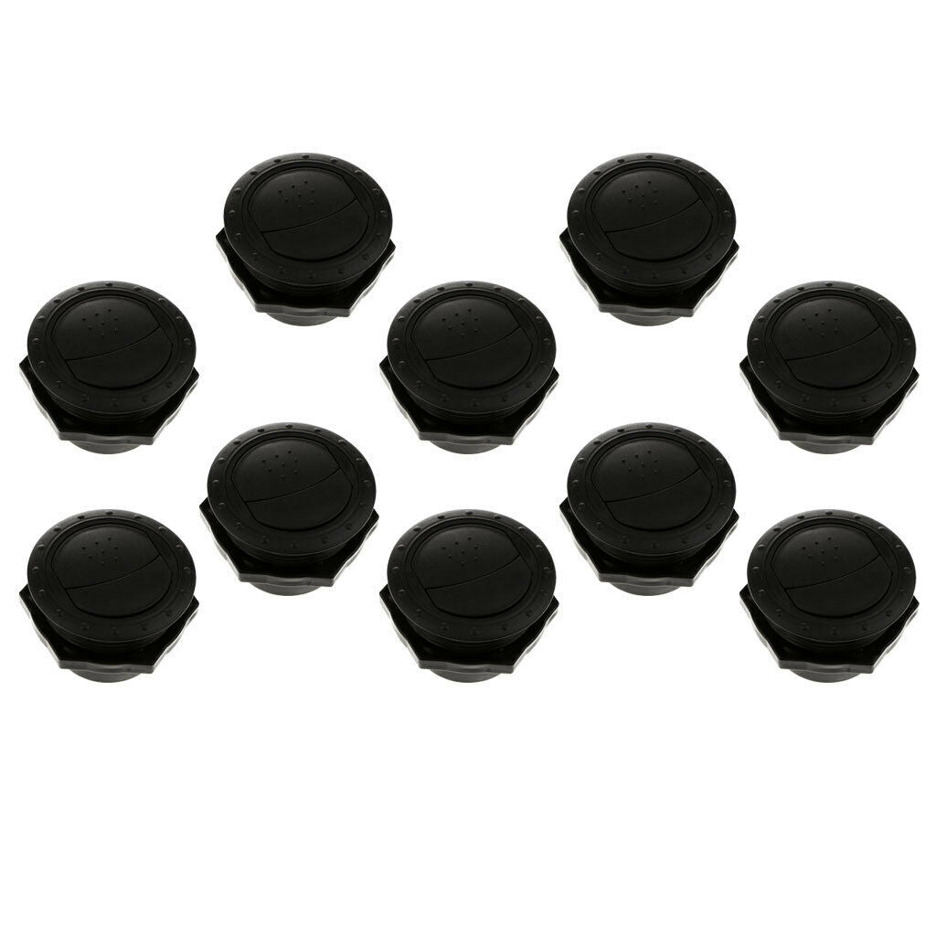 10 Pieces RV Trailer Yacht Interior Side Roof Air Exhaust Vent Ventilation