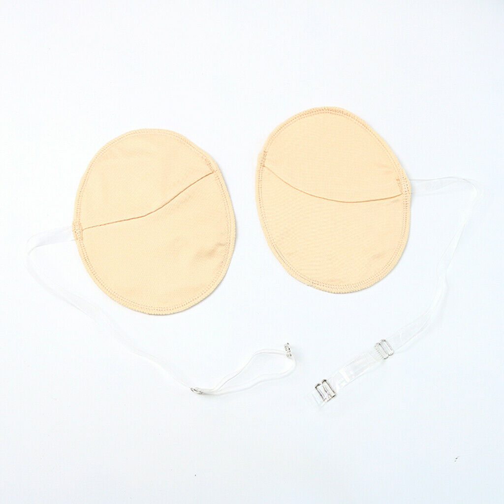 Women Reusable Underarm Sweat Shield Pad Washable Absorbing Guards with