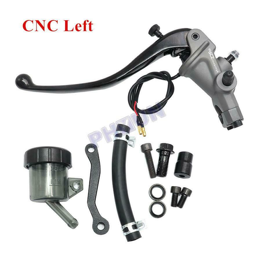 19 RCS CNC Motorcycle Left Brake Master Cylinder Cable Clutch Radial Brake Pump
