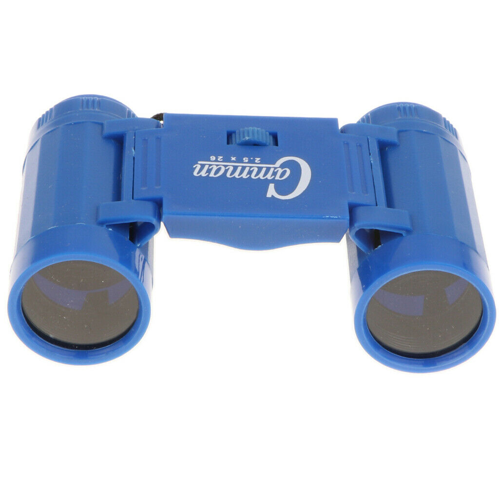 4 Pieces Portable 26mm 2.5X Plastic Binoculars Telescope Kids Science & Nature