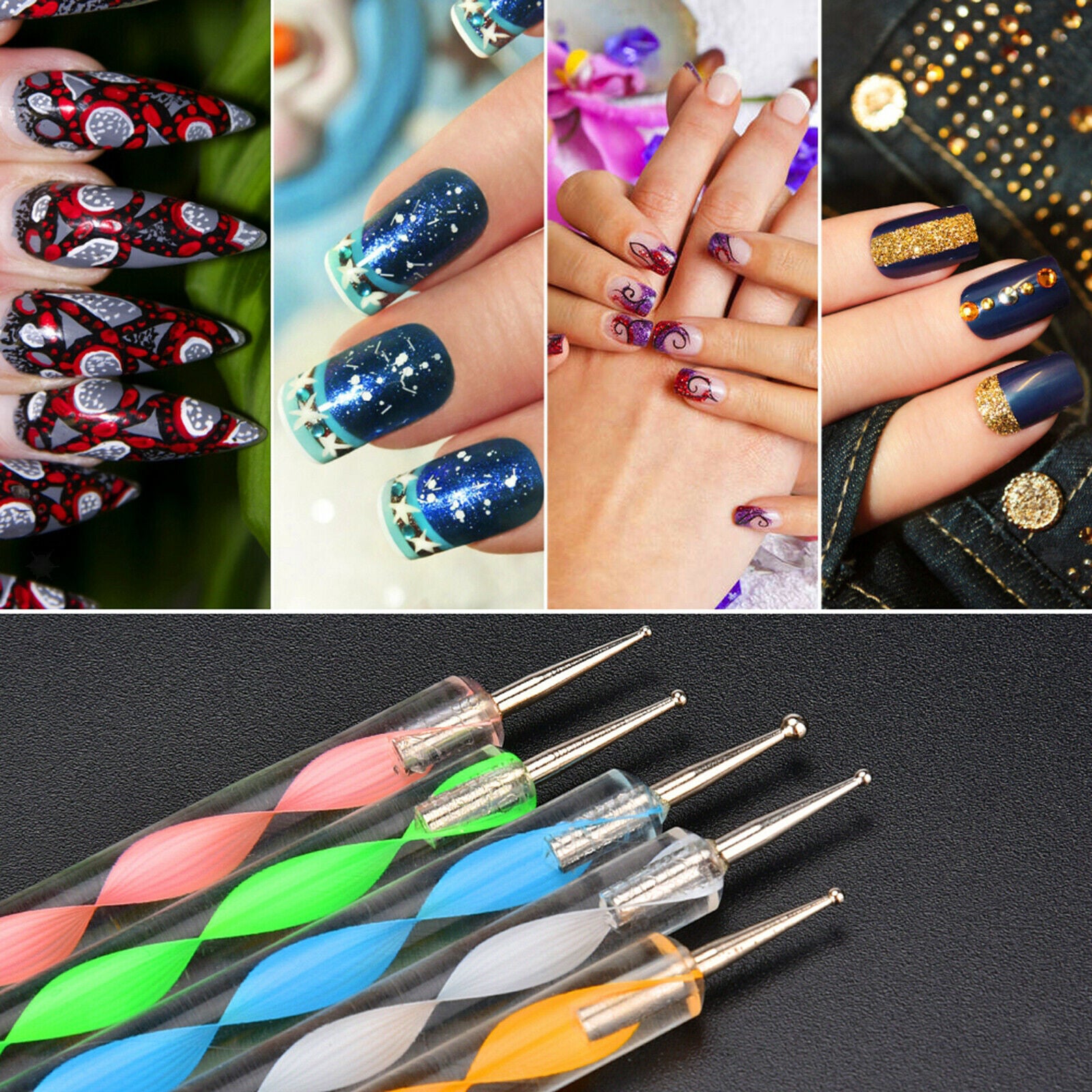 33Pcs Mandala Dotting Tools Art For Rock Painting Kit Dot Pen Paint Stencil