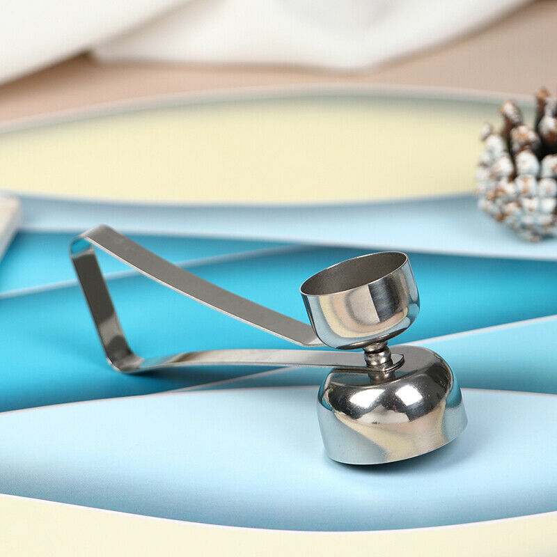 stainless steel double-headed metal egg scissors egg cutter egg shell ope JY