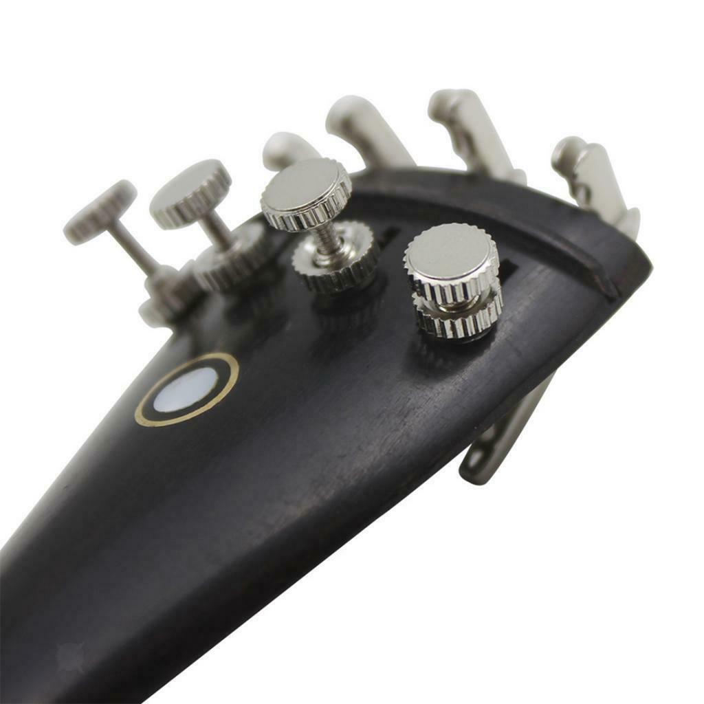 Violin Tailpiece Fine Tuners Tailgut 3/4 4/4 Violin Accessory Kit