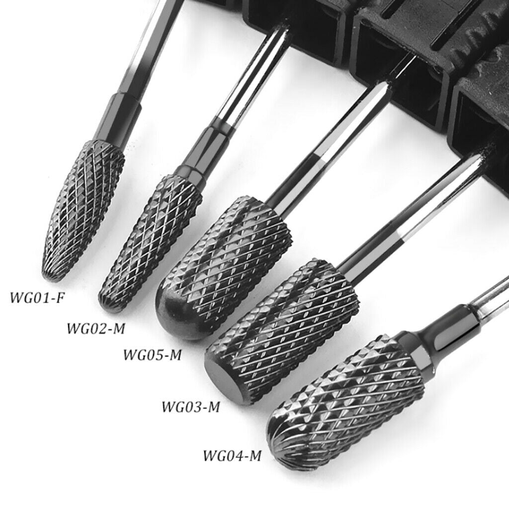 Electric Alloy Nail Drill Bit Manicure Pedicure Grinding Nail Art Tool 01