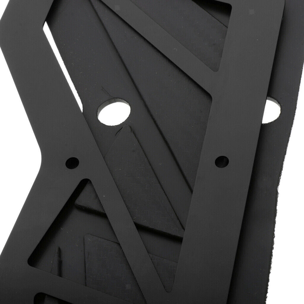 1 Pack Black Motorcycle Mats Footrest Pedal For YAMAHA NMAX155 125 155 15-19