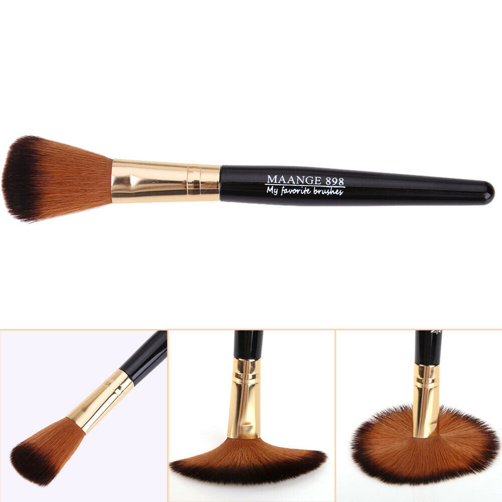 Cosmetic Brush Face Makeup Contour Foundation Powder Blush Brush Tool @