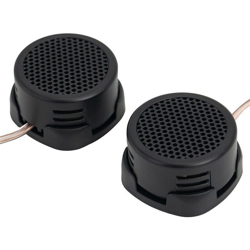 12V 500W Small Car Round Speaker Audio Stereo Super Power Loud Dome Tweeter 2Pcs