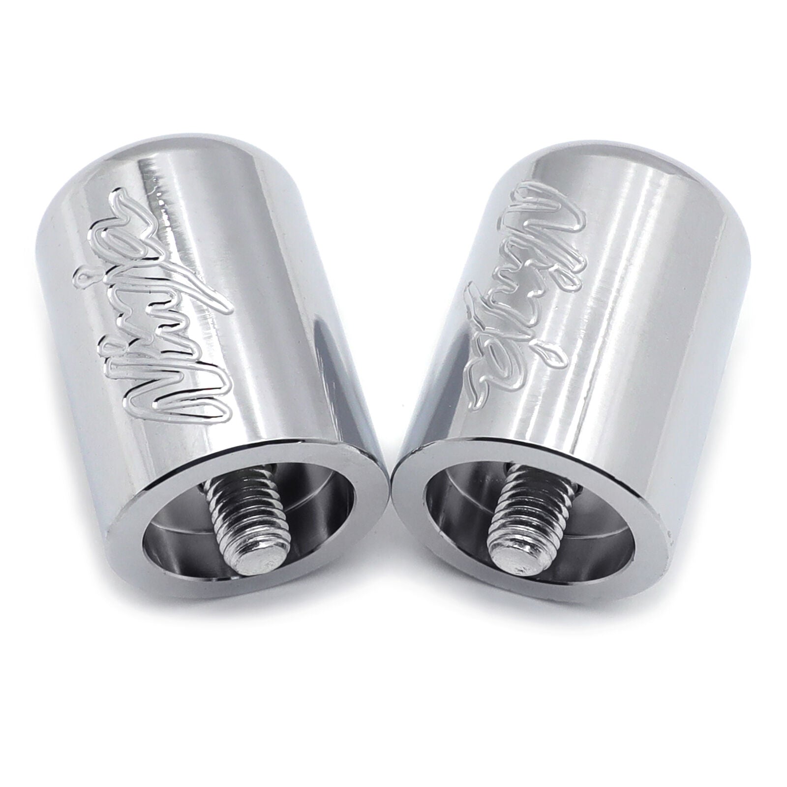 Hand Bar Ends for 2003 2004 2005 2006 2007 2008 2009 Kawasaki Ninja ZX6RR CHROME