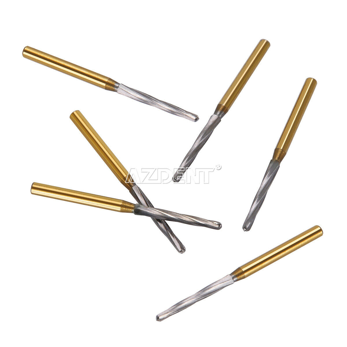 5X Dental Surgical Zekrya Carbide Tungsten Bone Cutters Finishing FG Burs 25mm