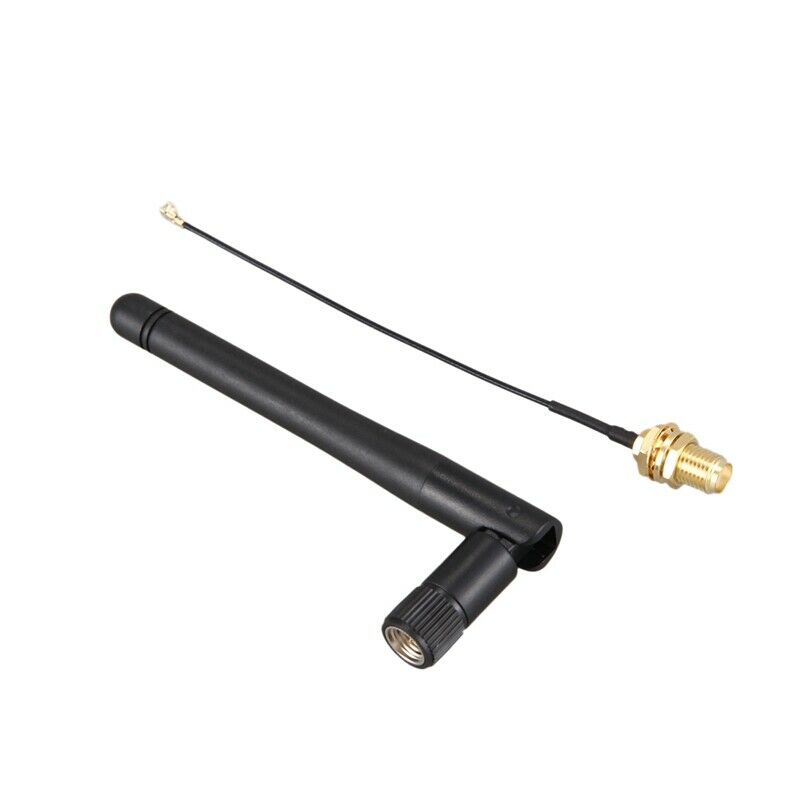 900-1800MHZ Antenna 3Dbi GSM RP-SMA Plug Rubber Waterproof Loan Antenna + IPX J1