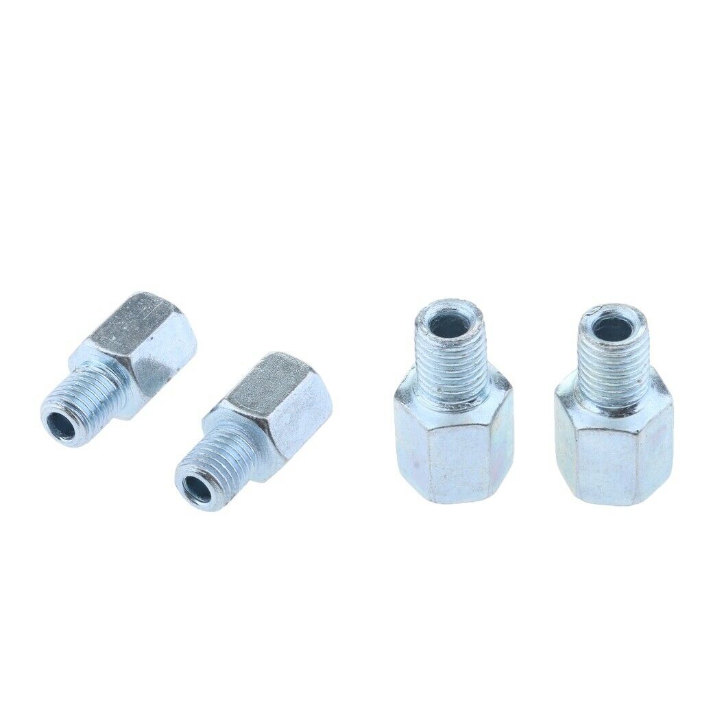 Motorcycle Mirror Adapter LH10mm/RH10mm to RH10mm/RH10mm Thread - Rear View