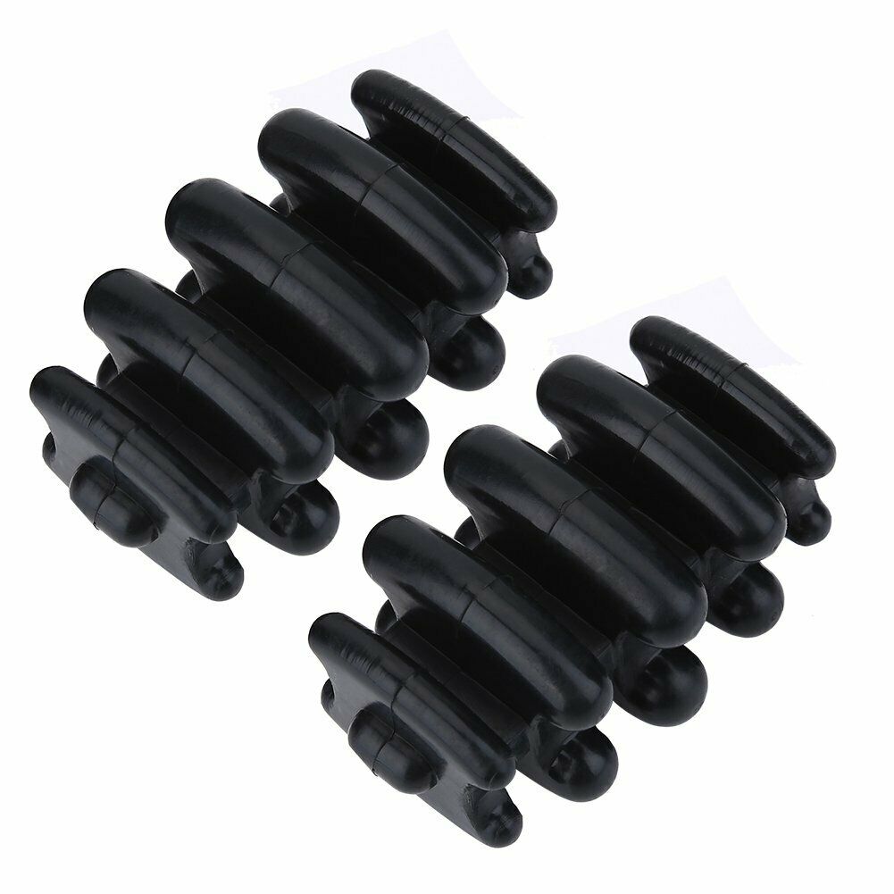 2pcs Archery Compound Bow Stabilizer Silencer Limbs Shock Absorber Dampener